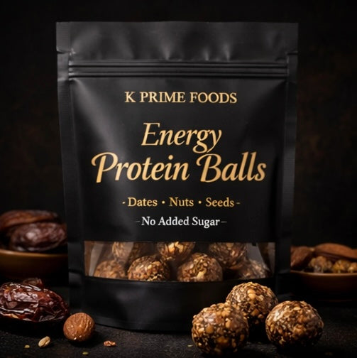 Energy Protein Balls – Dates, Nuts & Seeds Power Bites