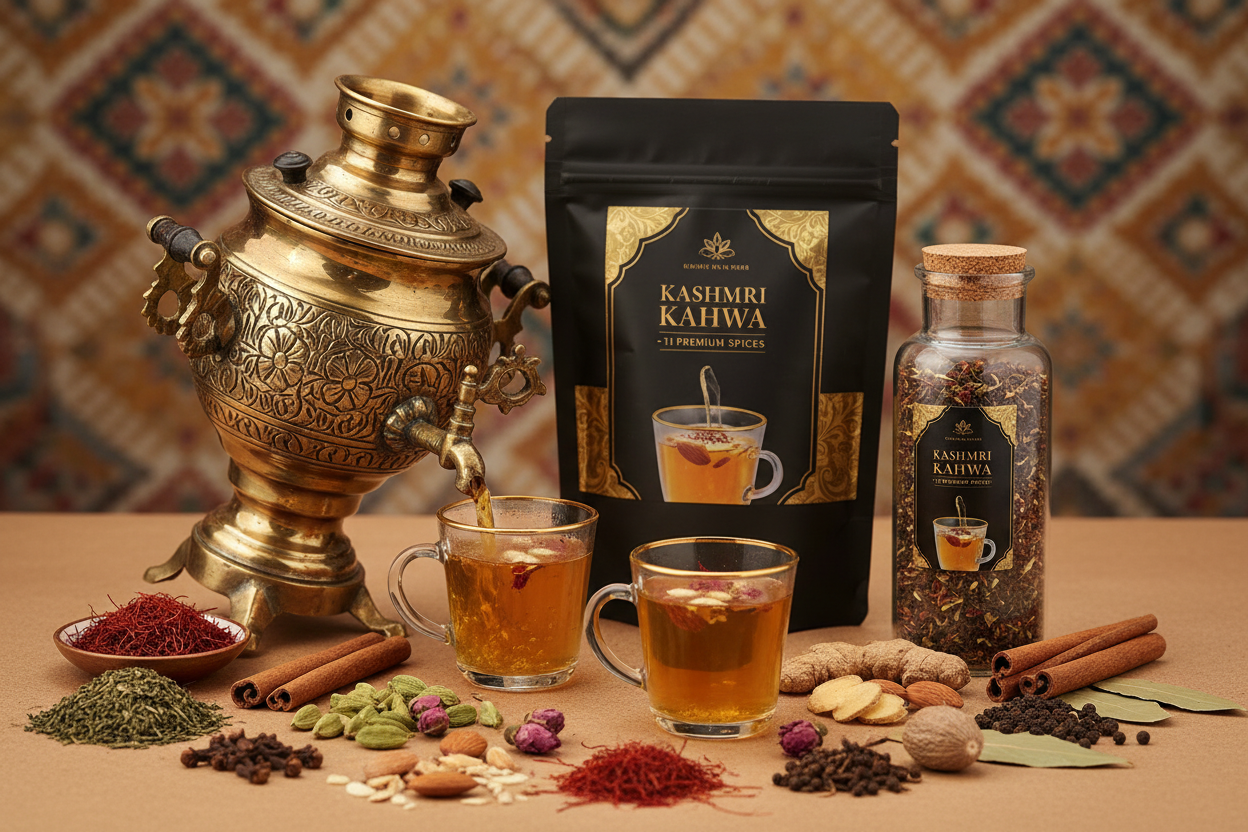 Zafran Kahwah- A Royal Kashmiri Wellness Drink